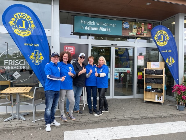 Lions bei Rewe Markt in Nußloch